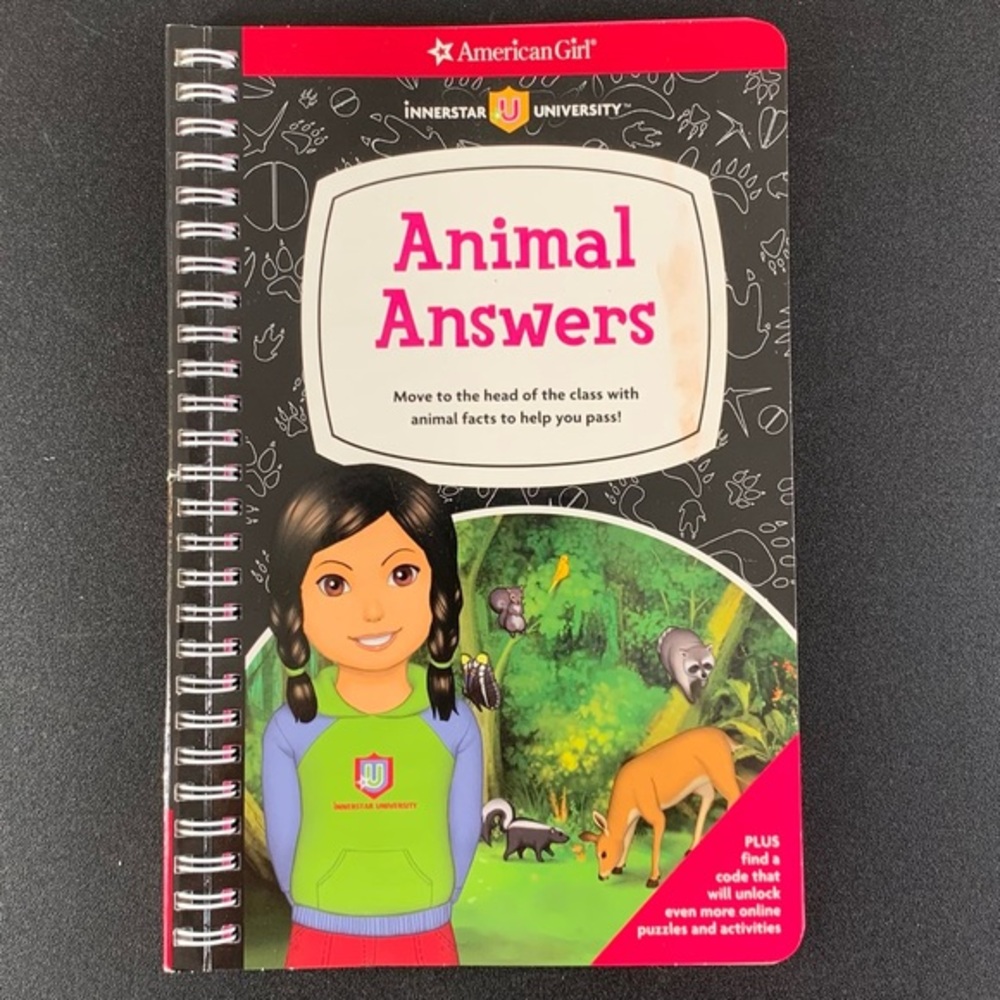 American Girl Animal Answers 2003 by Carrie Anton.